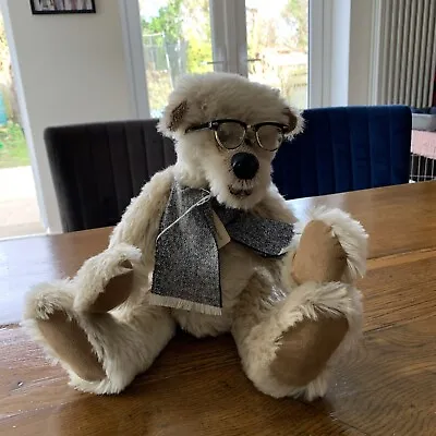 Beautiful Handmade Bear Wearing Spactavles 50 Inches (30inch In Seated Position • £20