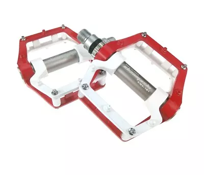 Road MTB Mountain Bike XC Bicycle Pedal Flat-Platform Pedals Magnesium Alloy 181 • $33.99