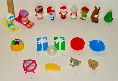 U PICK ~ Fisher Price Little People Advent Calendar Christmas Toddler Countdown • $6.99