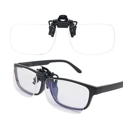 Flip Up Down Clip Presbyopic Glasses Magnifying Glasses  For Reading • £4.77