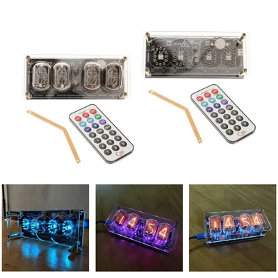 £38.80 • Buy DIY In12 Nixie Tube Pcba Digital Clock Kit Nice Gift