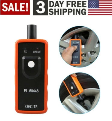 $13.99 • Buy EL-50448 TPMS Reset Tool Relearn Auto Tire Pressure Sensor For GM Car Vehicles Q