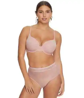 Le Mystere Second Skin Back Smoother UW T-Shirt Bra EU Szs C To G #5221 Pink NWT • $29.24