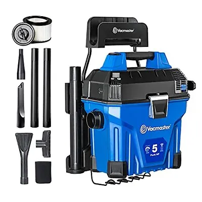 Vacmaster VWMB508 0101 5 Gallon Wall-Mount Wet/Dry Vacuum With Remote Control • $181.67