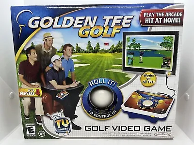 New Golden Tee Golf Plug N Play 2011 Jakks Pacific Classic Home TV Edition Game • $134.99