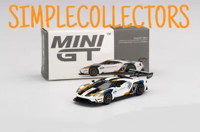 Mini GT Ford GT MK II World Wide 2019 Pebble Beach Concours D'Elegance #293 • $9.99