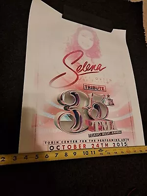 Selena Quintanilla TMA POSTER • $55