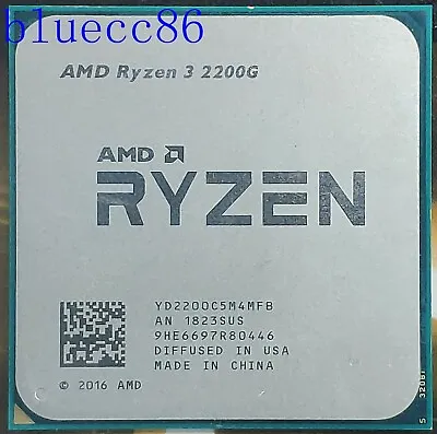 AMD Ryzen 3 2200G 3500MHz 4-Core CPU Processor • $82.62