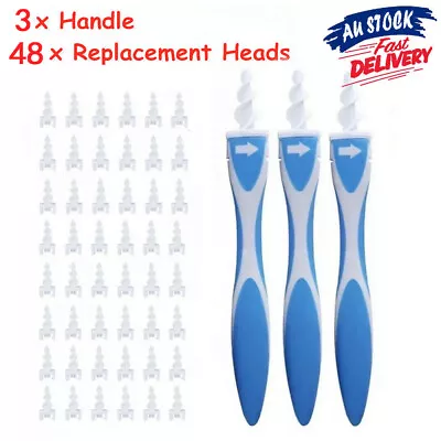 AU 3x Ear Wax Removal Remover Tool Ear Cleaner Q-Grips Pick Swab Handle 48 Tips • $14.28