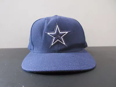 Dallas Cowboys Hat Cap Snap Back Blue White Mitchell & Ness Football Mens • $28.88