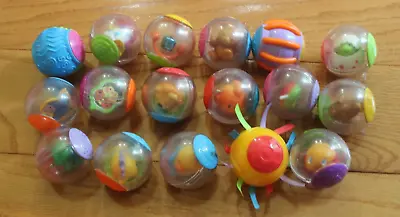 Fisher Price ROLL A ROUNDS Balls Sensory Baby Toy Lot Of 17 • $40