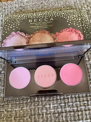 Becca Blushed With Light Palette Wisteria  Songbird Snapdragon NIB • $28.99