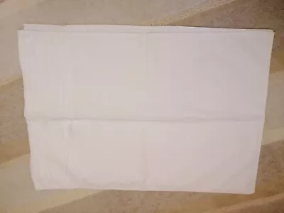 Margaret Muir Pair Of White Pleated Housewife Pillowcases - Excellent Condition • £15