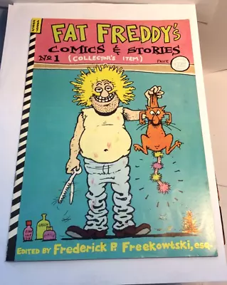 Fat Freddy's Comics & Stories No 1   Frederick P. Freekowtski  1983  Rare • £11.99