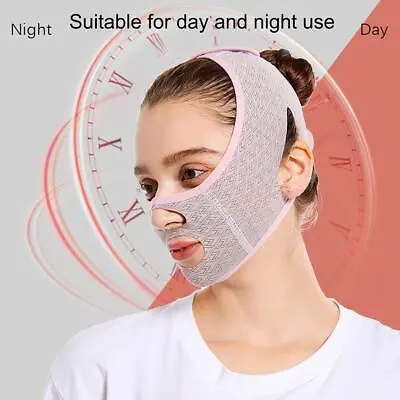 Beauty Face Sculpting Sleep Mask V Line Lifting Mask Facial Slimming StrL2 Y4 • $3.10