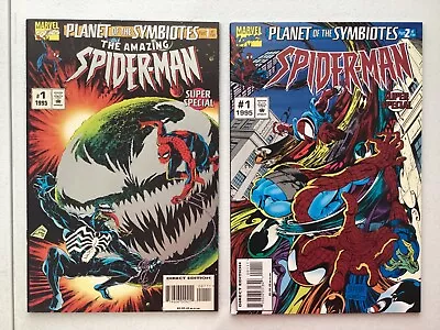 Planet Of The Symbiotes 1 2 Spider-Man Scarlet Spider Super Special 1995 NM • $27