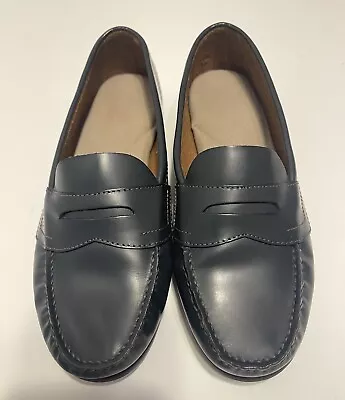 Eastland Leather Penny Loafers Classic II Slip On Shoes Women’s Blue 9W 3922 • £23.15