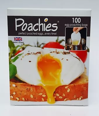 Poachies Egg Poaching Bags - 100 Bags • £9.99