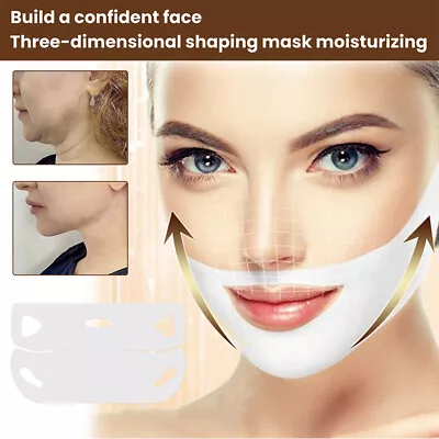 $4.58 • Buy Lady V Line Mask Neck Mask Face Lift V Lifting Chin Up Patch Double Chin Reducer