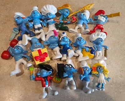 Full Complete Set Of 16 Smurfs McDonalds Happy Meal Toys 2011 • $15.99