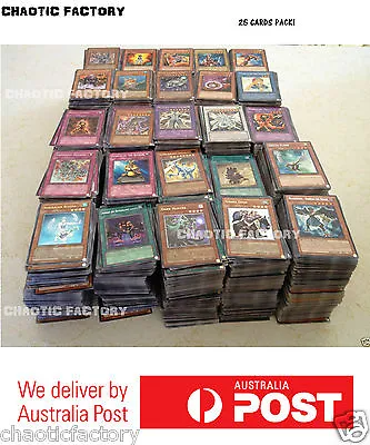 $6.25 • Buy YuGiOh 25x BULK Cards With Rares & Foils - Genuine Konami Cards, Best Value!