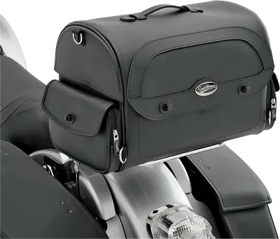 Saddlemen Synthetic Leather Cruis'n Motorcycle Sissy Bar Bag Luggage For Harley • $138.95