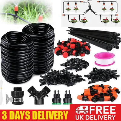 £16.89 • Buy 30M Micro Automatic Drip Irrigation System Kit Plant Self Watering Garden Hose