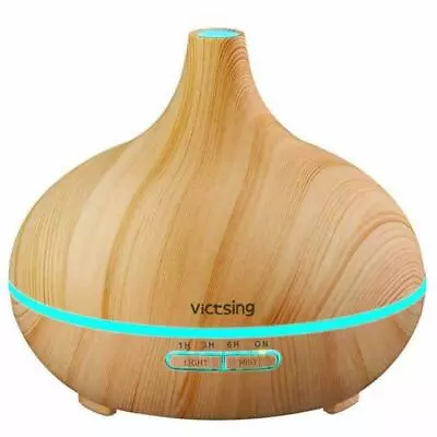 VicTsing 300ml Cool Mist Humidifier Ultrasonic Aroma Essential Oil Diffuser • $39.95