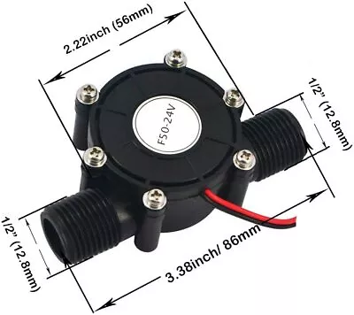 MicroWater Turbine Generator Hydroelectric Power1/2  24V AC Micro Changeing Tool • $15.99