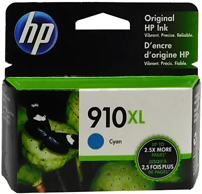 HP 910XL Cyan Ink Cartridge 3YL62AN GENUINE • $7.99