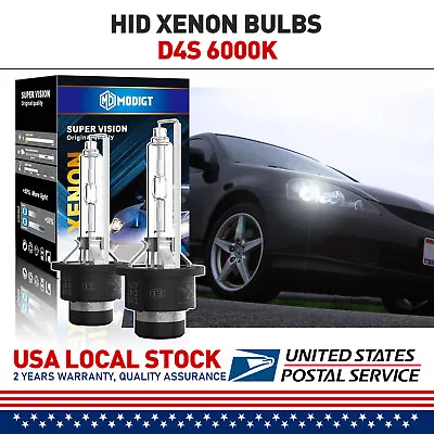 D4S 6000k 90981-20024 HID Xenon Bulb 2 Set For Toyota Lexus Headlight Bulbs • $16.59