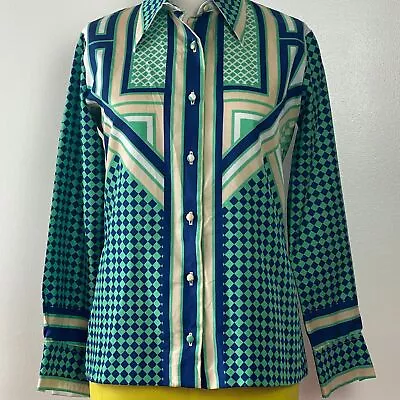 Vintage Lanvin Button Up Shirt / Blouse • $125