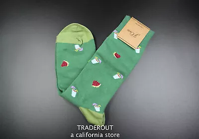 J.Crew Jcrew Men Green Watermelon Socks One Size • $10.80