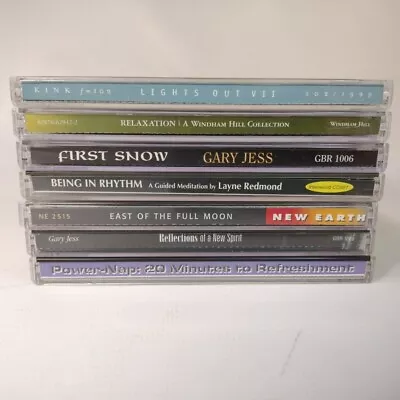 Guided Meditation Relaxation CD Lot (7) • $22.99
