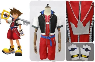 Kingdom Hearts 2.5 HD Remix Sora Cosplay Costume Ver.2 Helloween • $27.23