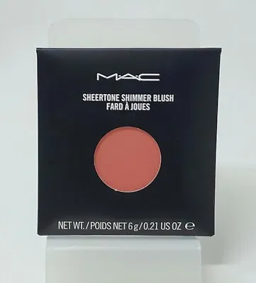 New MAC Authentic Sheertone Blush Pro Palette Refill Pan Peachykeen • $31.50