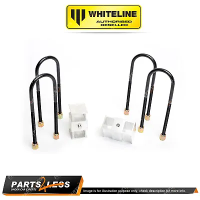 $234.95 • Buy Whiteline Rear Lowering Block - Kit KLB103-25 More Grip Better Handling