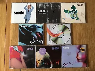 £6.50 • Buy Suede - Lot Of 8 Cd Singles - Animal Nitrate/pigs/electricity All Ex/mint Cond