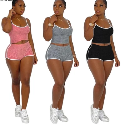 £4.99 • Buy Ladies Strappy Cami Bra Boobtube Halter Neck Contrasting Womens Trim Piping Vest