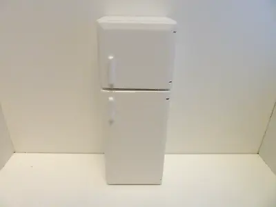 £11.30 • Buy Dolls House Fridge Freezer White Modern Miniature 1:12 Scale Kitchen Appliance