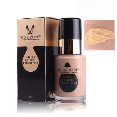 Miss Rose Purely Natural Foundation Color Beige 30ml • £13.44