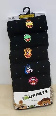 Pack Of 5 The Muppets Socks - Size Adult 6-8.5 - Brand New (Marks And Spencer) • £29.99
