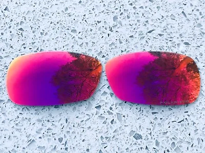 Etched Polarized Positive Red Mirror Replacement Lenses For Oakley Crosshair 2.0 • £19.99