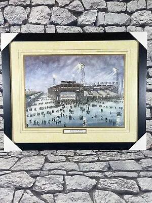 £15.99 • Buy Manchester United Football Club Framed Picture Old Trafford Stadium LS Lowry