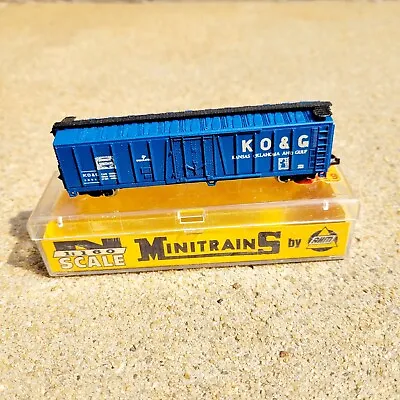 AHM Train N Scale KO&G Box Car Reefer Railroad RR #4454D • $15.90