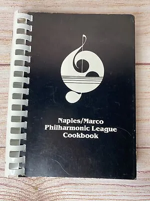 Naples Marco Philharmonic League Cookbook Vintage 1989 Spiral FL Retro Recipes • $14.95