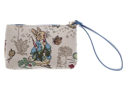 Peter Rabbit Tapestry Wristlet Bag - Clutch Bag Purse FREE UK Postage • £14.95