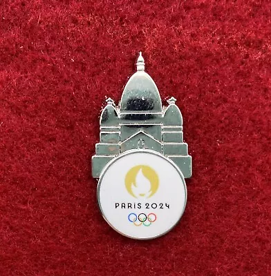 2024 Paris Olympics Pin Badge - Monument SACRE COUER • $14.99