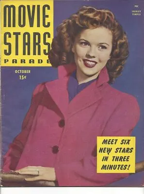 Movie Stars Parade - Shirley Temple - October 1945 • $4.66