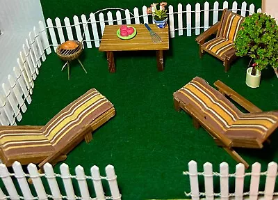 Complete Lundby Backyard Garden & Grill Lot • $29.99